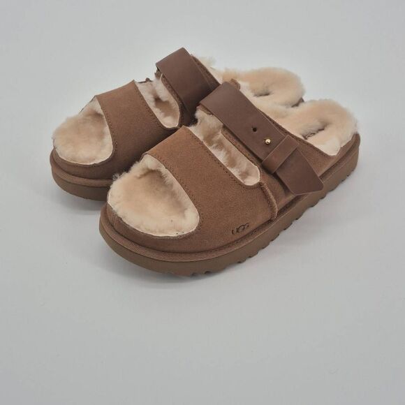 UGG Women\'s Greenport Cozy Slide Sandals Size 10
